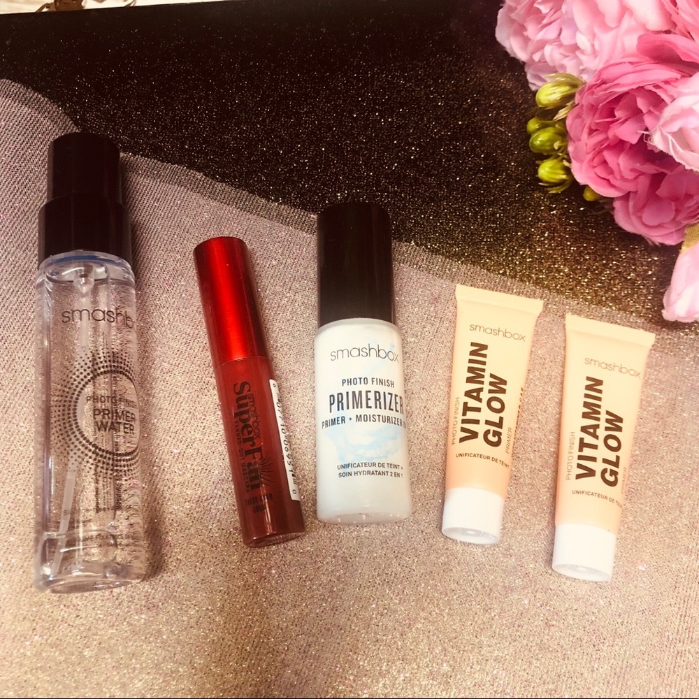 Smashbox Primer Water + Vitamin Glow + Mascara Set